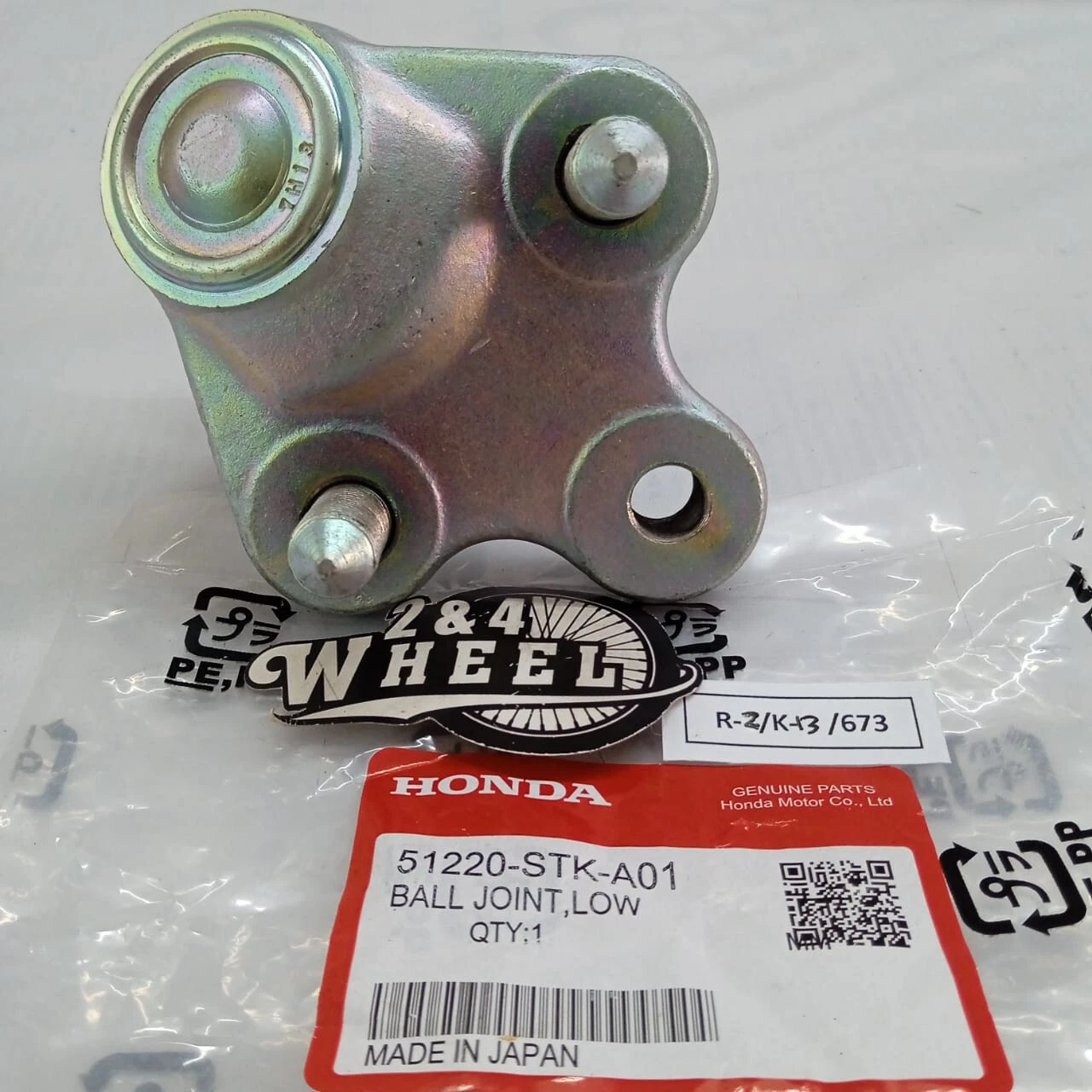Front Lower Suspension Ball Joint For Honda CR-V CRV 2007-2017 51220-STK-A01 NEW - Image 4