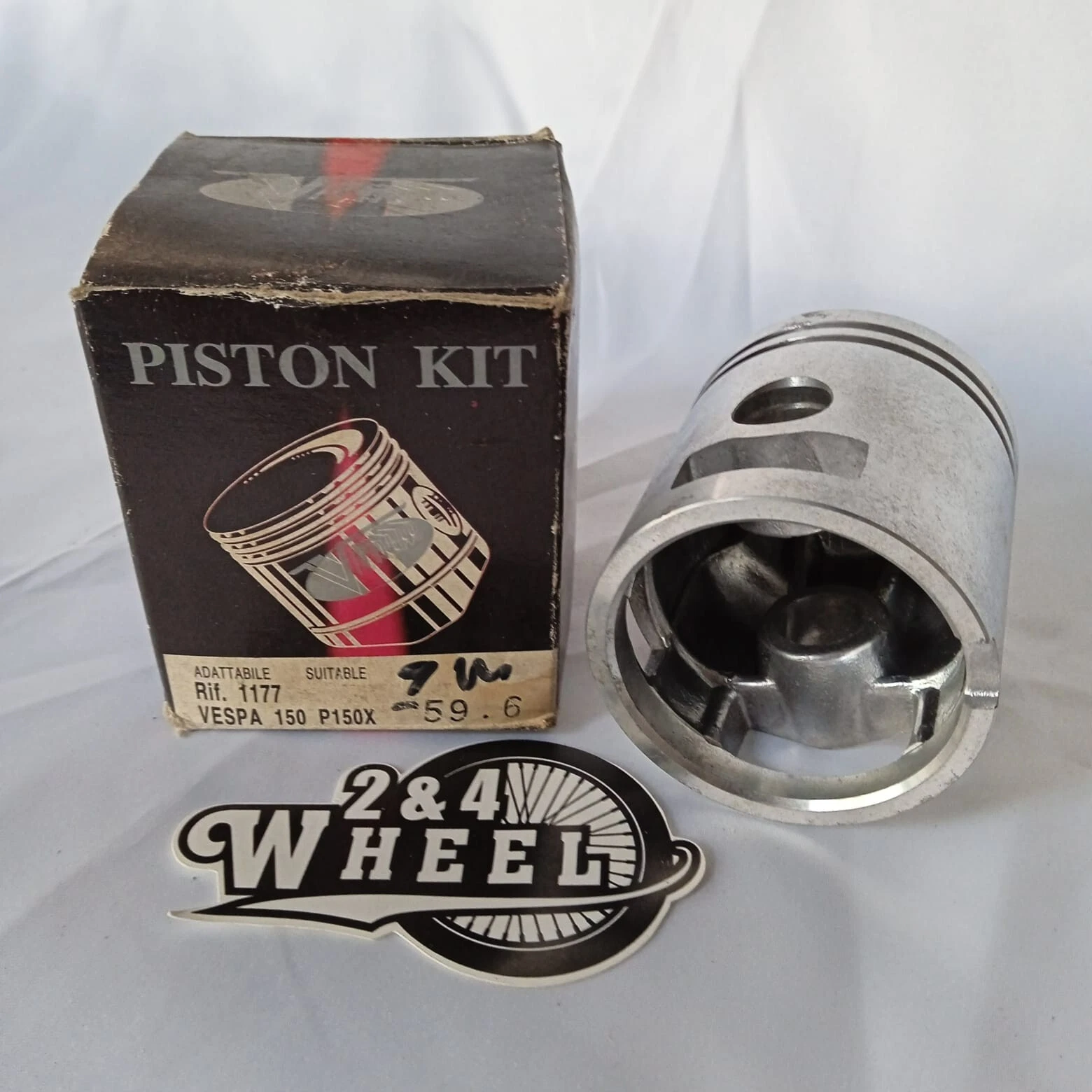 Vitalia Piston 59.6 For Vespa 150 P150X Vitalia Piston For Vespa 150 P150X 59.6 - Image 4