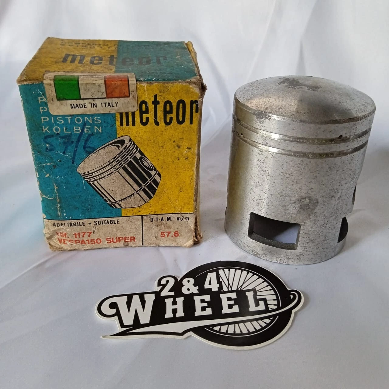 Meteor Piston 57.6 For Vespa 150 Super Meteor Piston For Vespa 150 Super 57.6 - Image 5