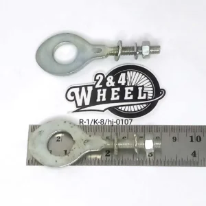Pair 16mm Chain Wheel Axle Tensioner Adjuster universal Motorcycle