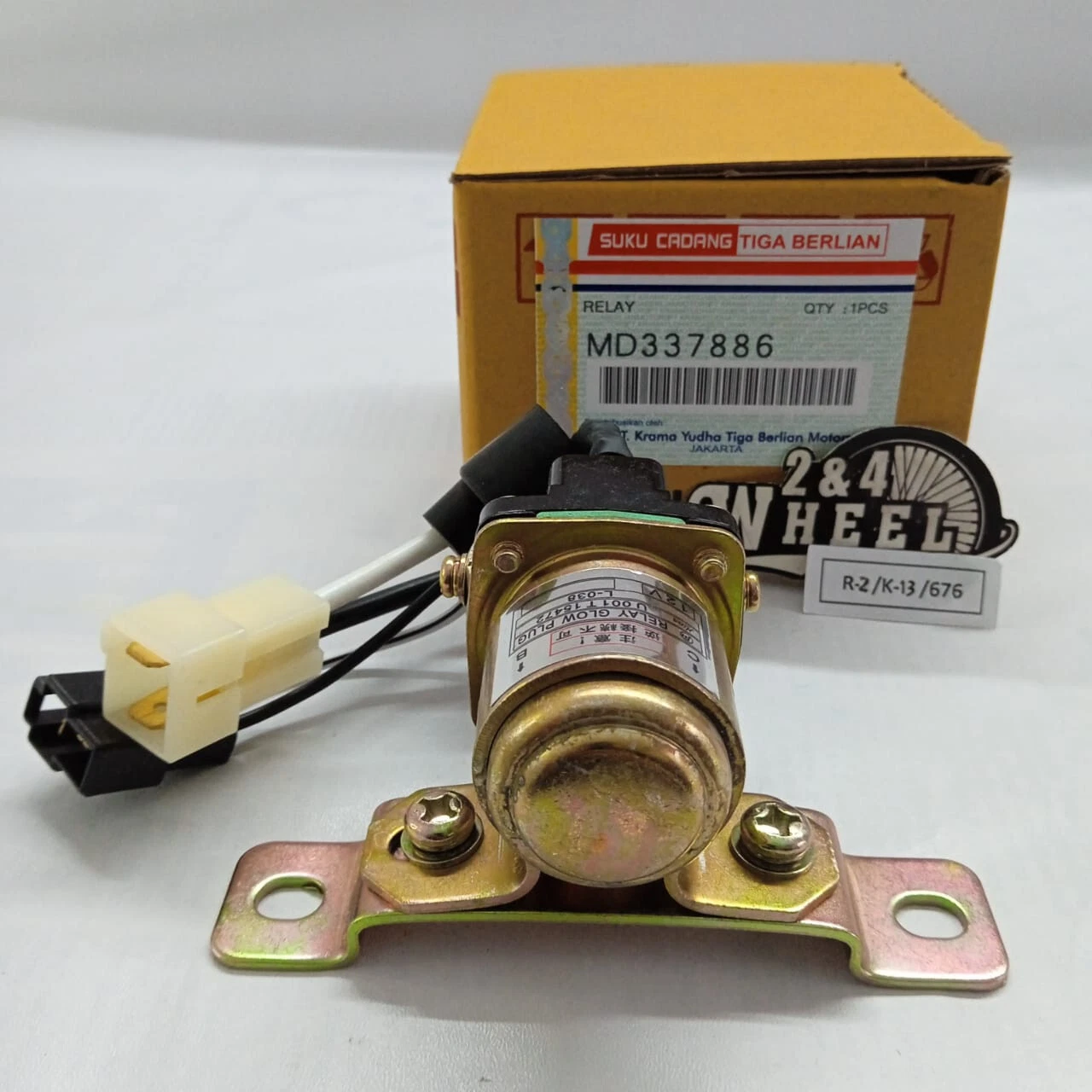 For Mitsubishi Colt L300 Diesel Relay Starter MD337886 NEW - Image 3