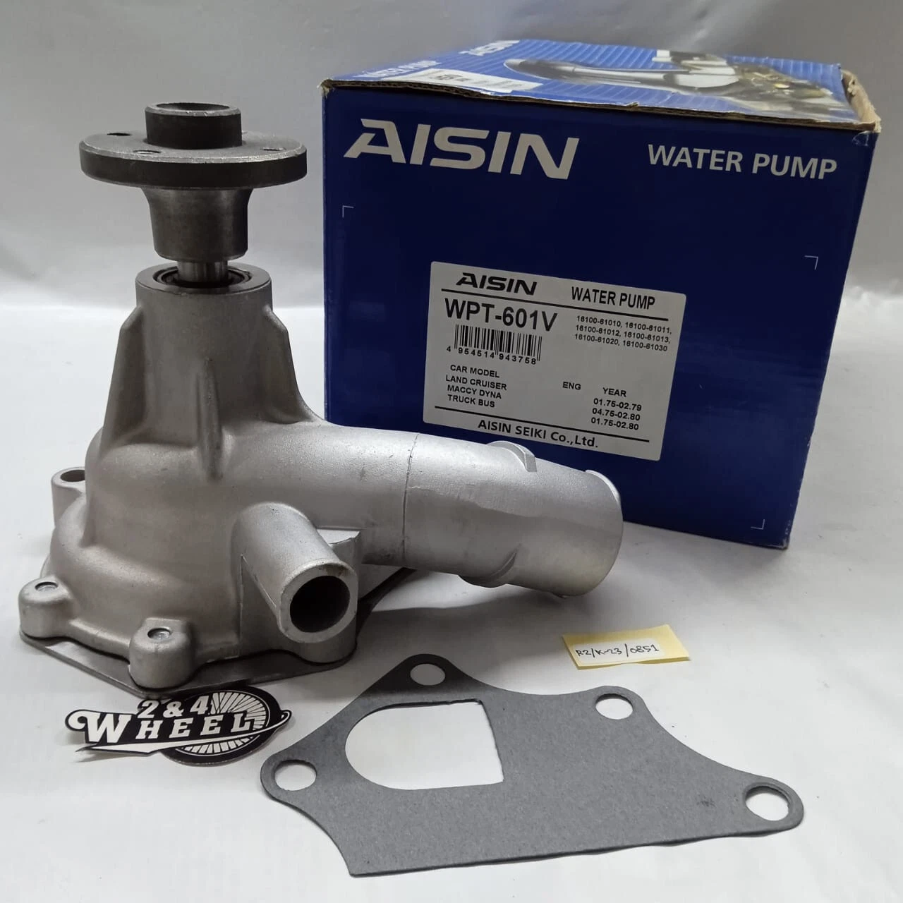 For Toyota Land Cruiser 2F FJ40 FJ45 75-80 Water Pump Assy 16100-61012 NEW - Image 3