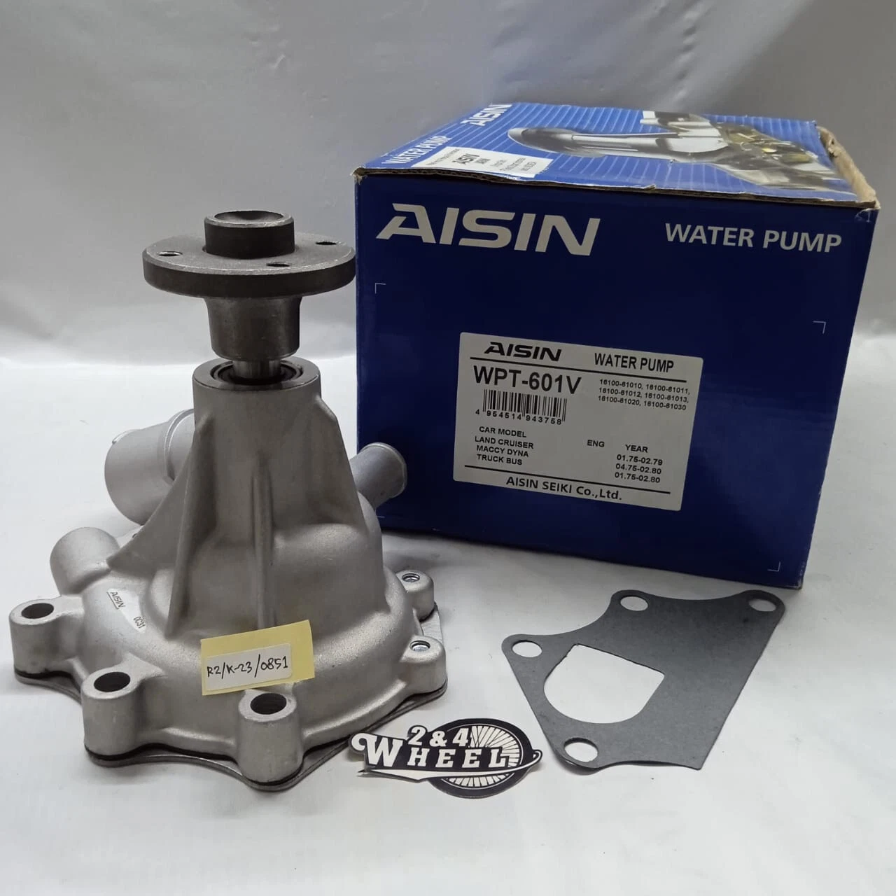 For Toyota Land Cruiser 2F FJ40 FJ45 75-80 Water Pump Assy 16100-61012 NEW - Image 4