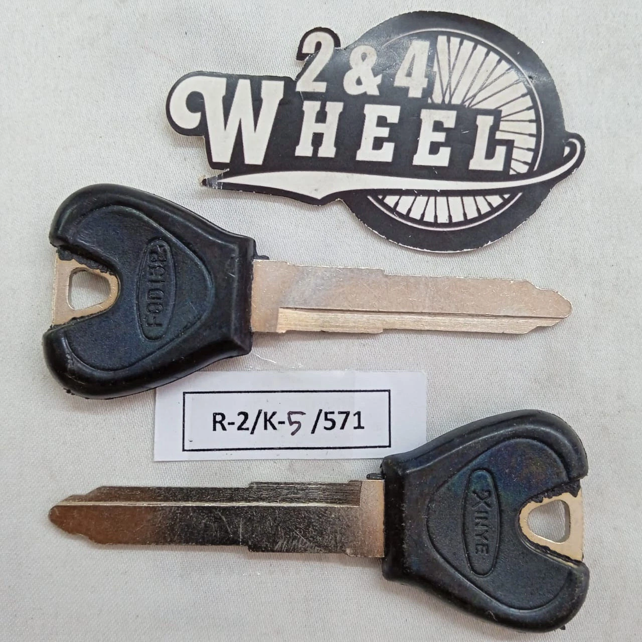 2Pcs Key Blank For Ford Probe 1993 1994 1995 1996 1997 NEW - Image 3