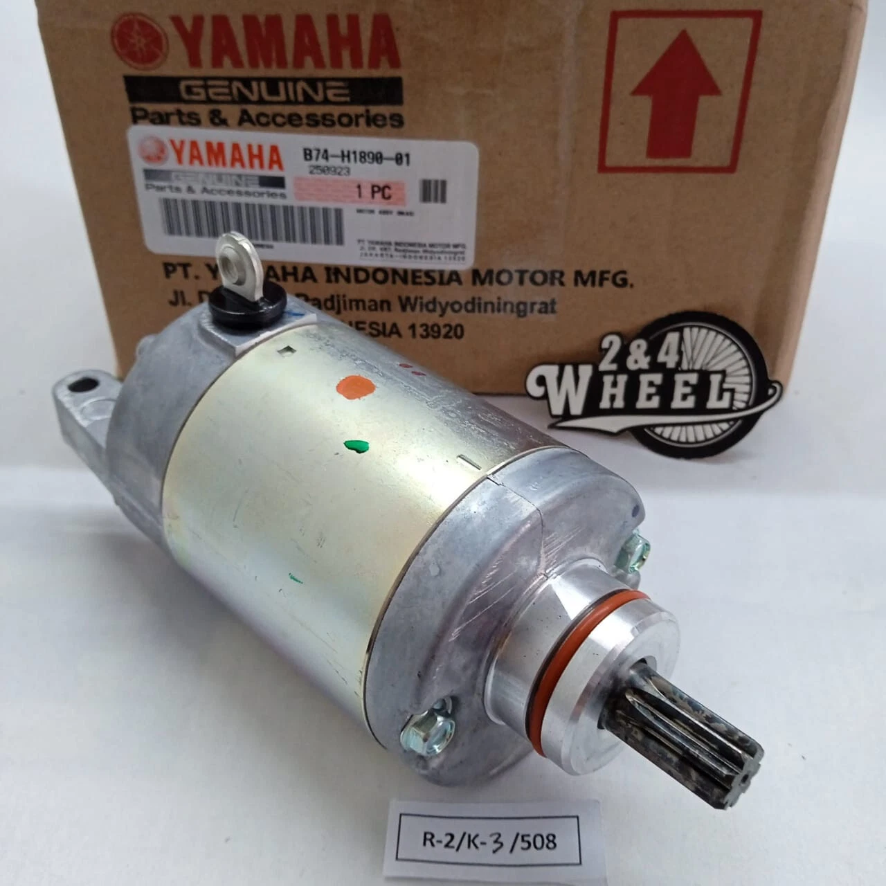 Yamaha Dynamo Starter Motor Assy CZD300 B74-H1890-01 NEW GENUINE - Image 3