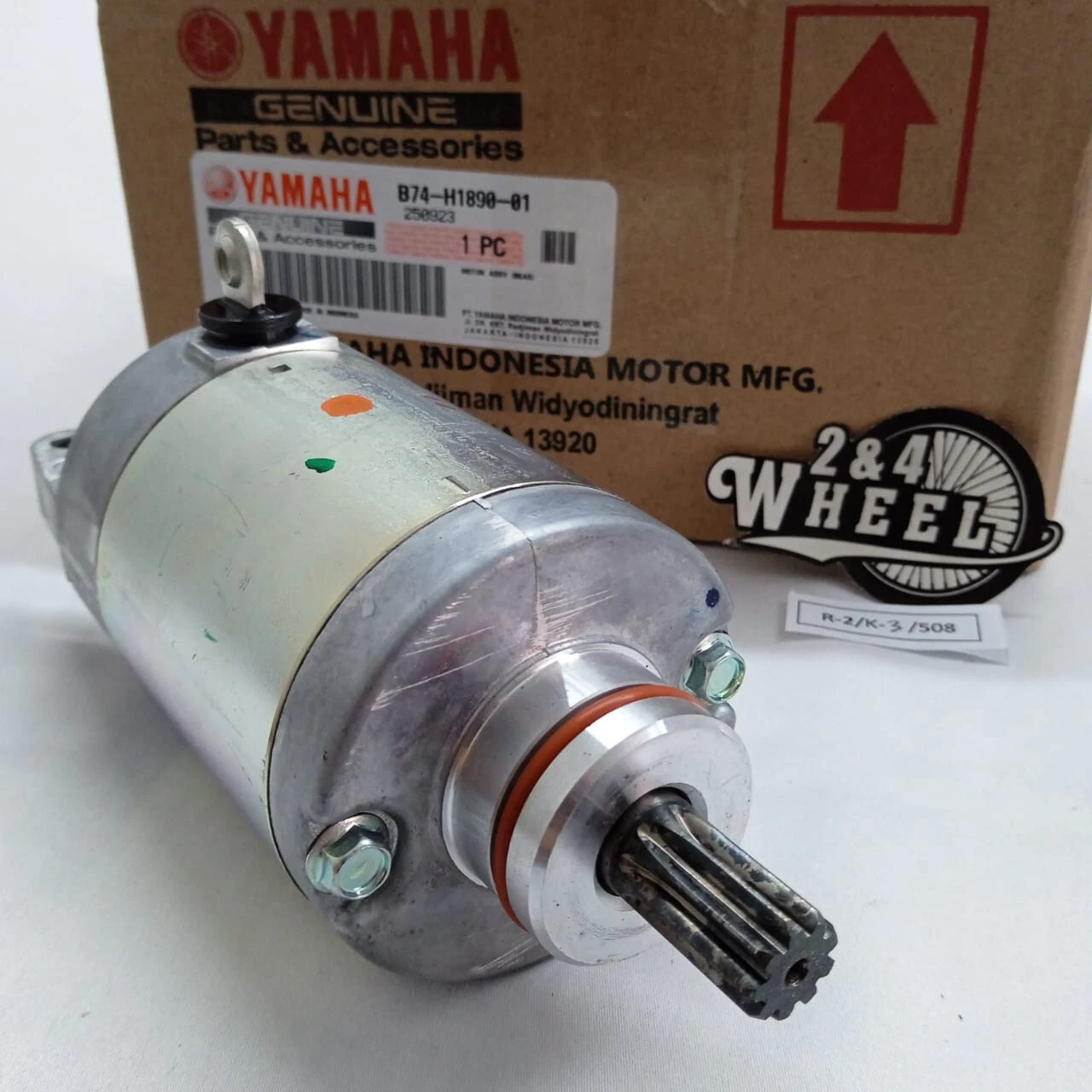Yamaha Dynamo Starter Motor Assy CZD300 B74-H1890-01 NEW GENUINE - Image 4