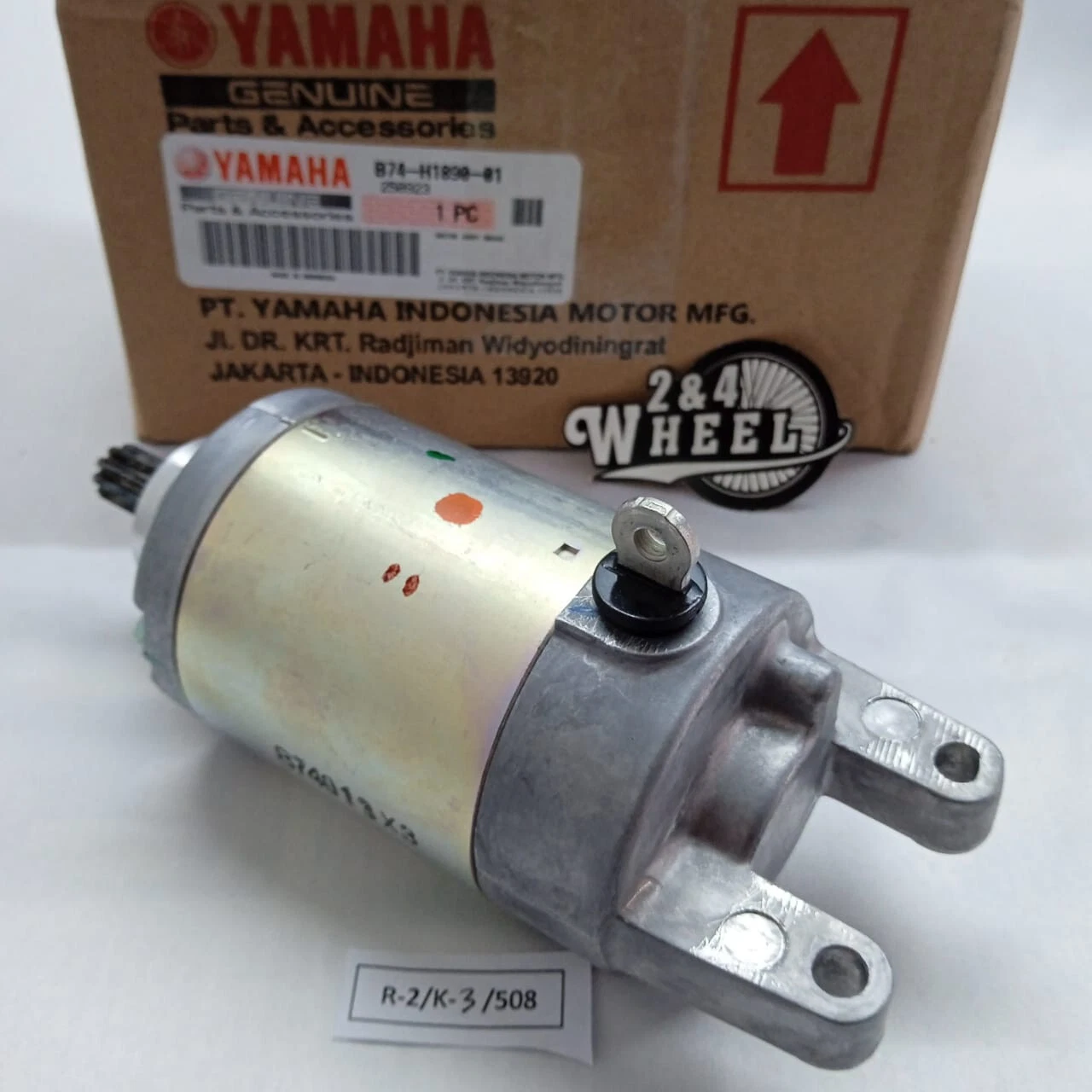 Yamaha Dynamo Starter Motor Assy CZD300 B74-H1890-01 NEW GENUINE - Image 5