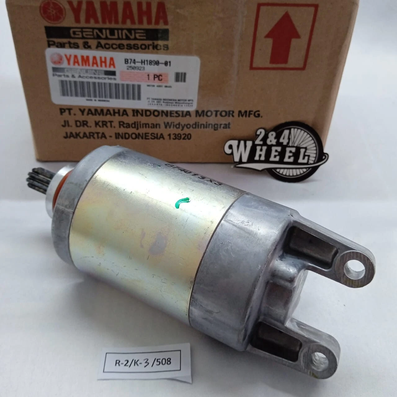 Yamaha Dynamo Starter Motor Assy CZD300 B74-H1890-01 NEW GENUINE - Image 6