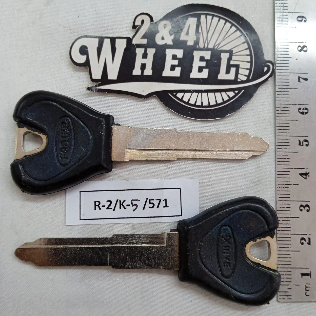 Ford Probe Geo Storm Key Blanks Uncut Plastic Head 2Pcs NEW - Image 5