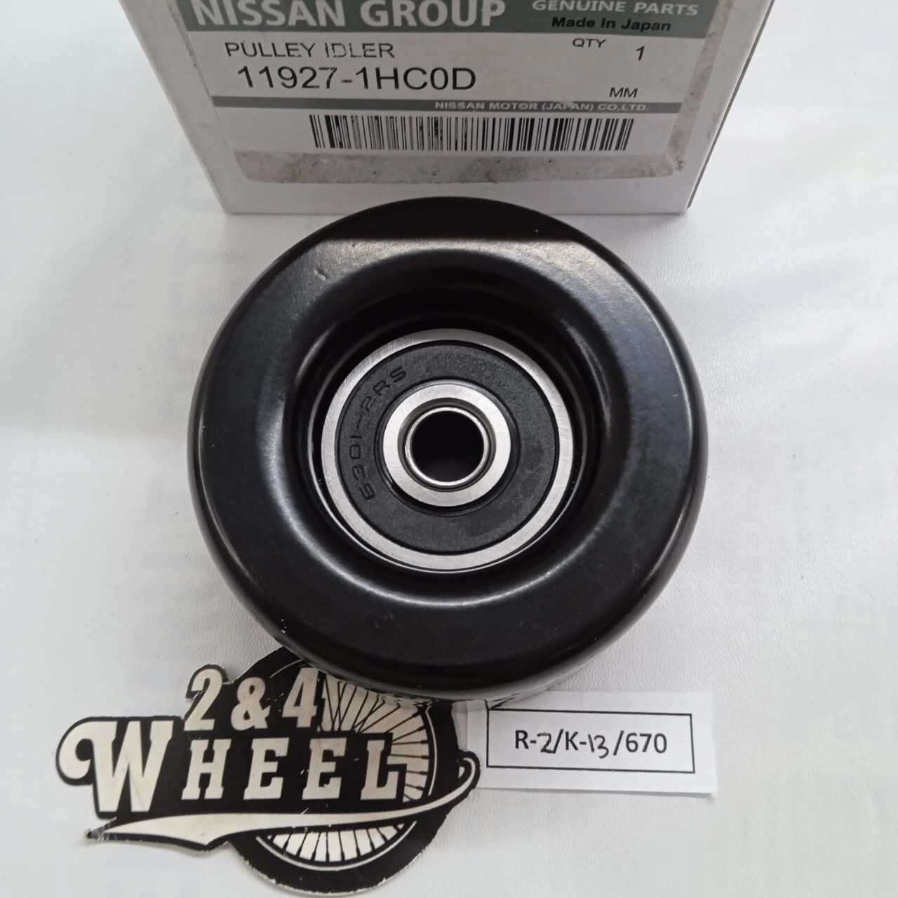 Belt Idler Pulley For Nissan Versa 1.6 11927-1HC0D NEW