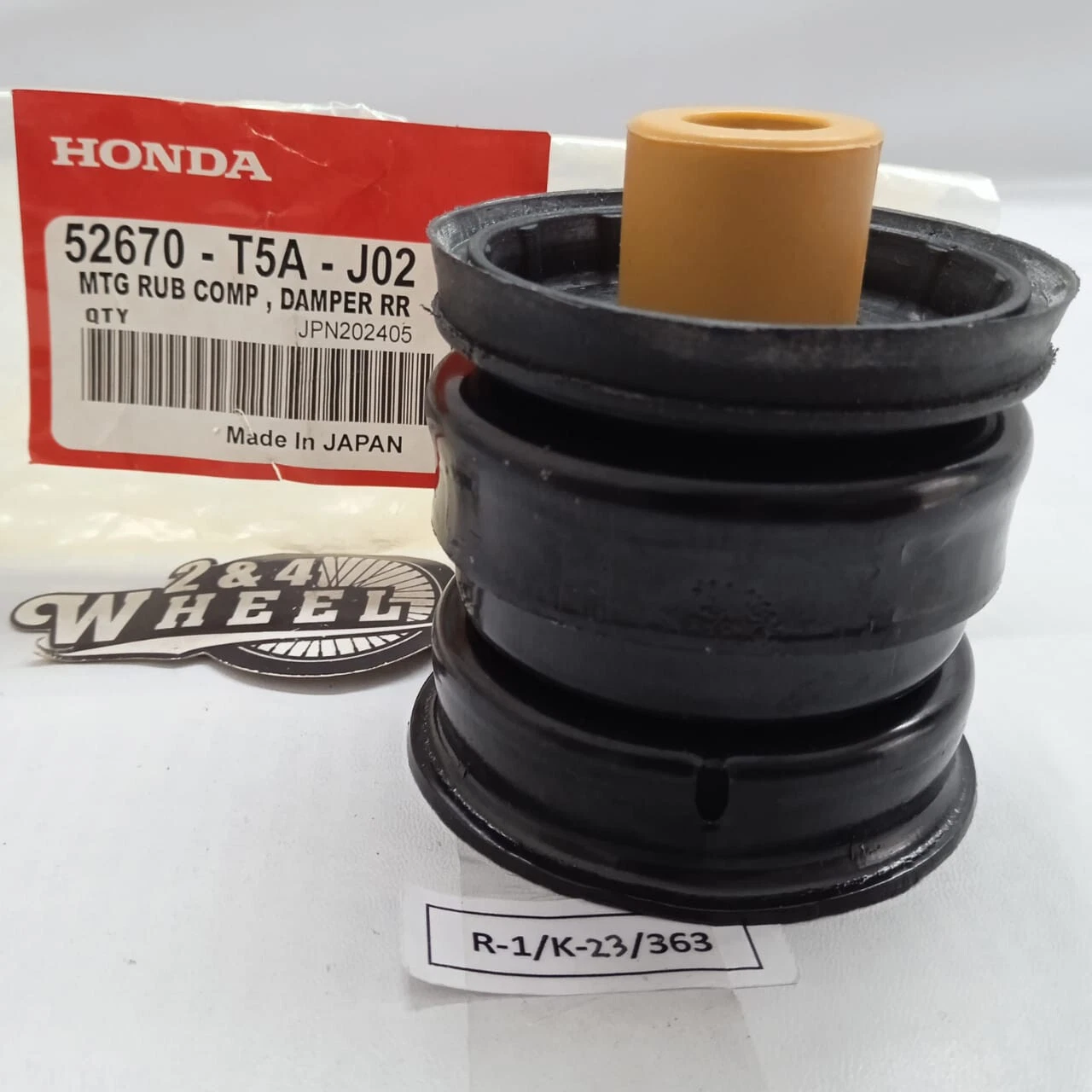 Honda Fit GK 2014-2021 Rear Mounting Damper 52670-T5A-J02 NEW OEM