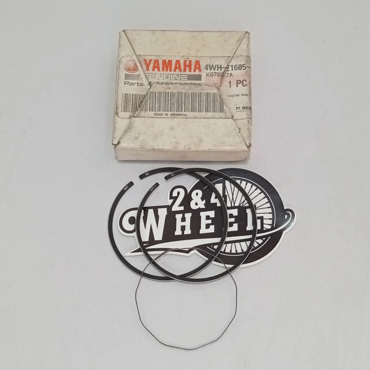 Yamaha F1ZR Piston Ring Set 4WH-E1605-00 Oversize 50 - Image 3