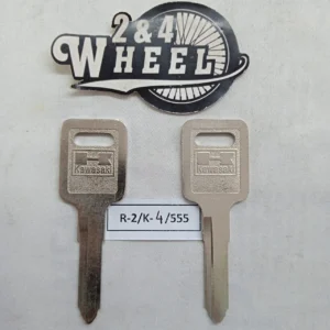Key Blank Uncut May Fit For Kawasaki GT550 Z650 Z750 Z1000 2Pcs NEW