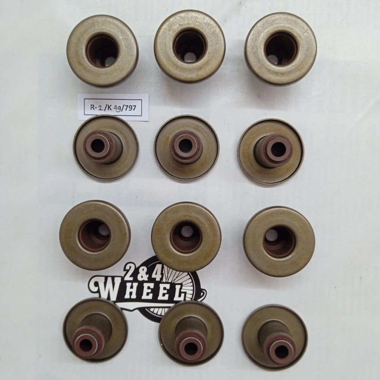 Toyota Land Cruiser FJ40 FJ45 Engine Valve Stem Oil Set Of 12pcs 90913-02048 NEW - Image 2