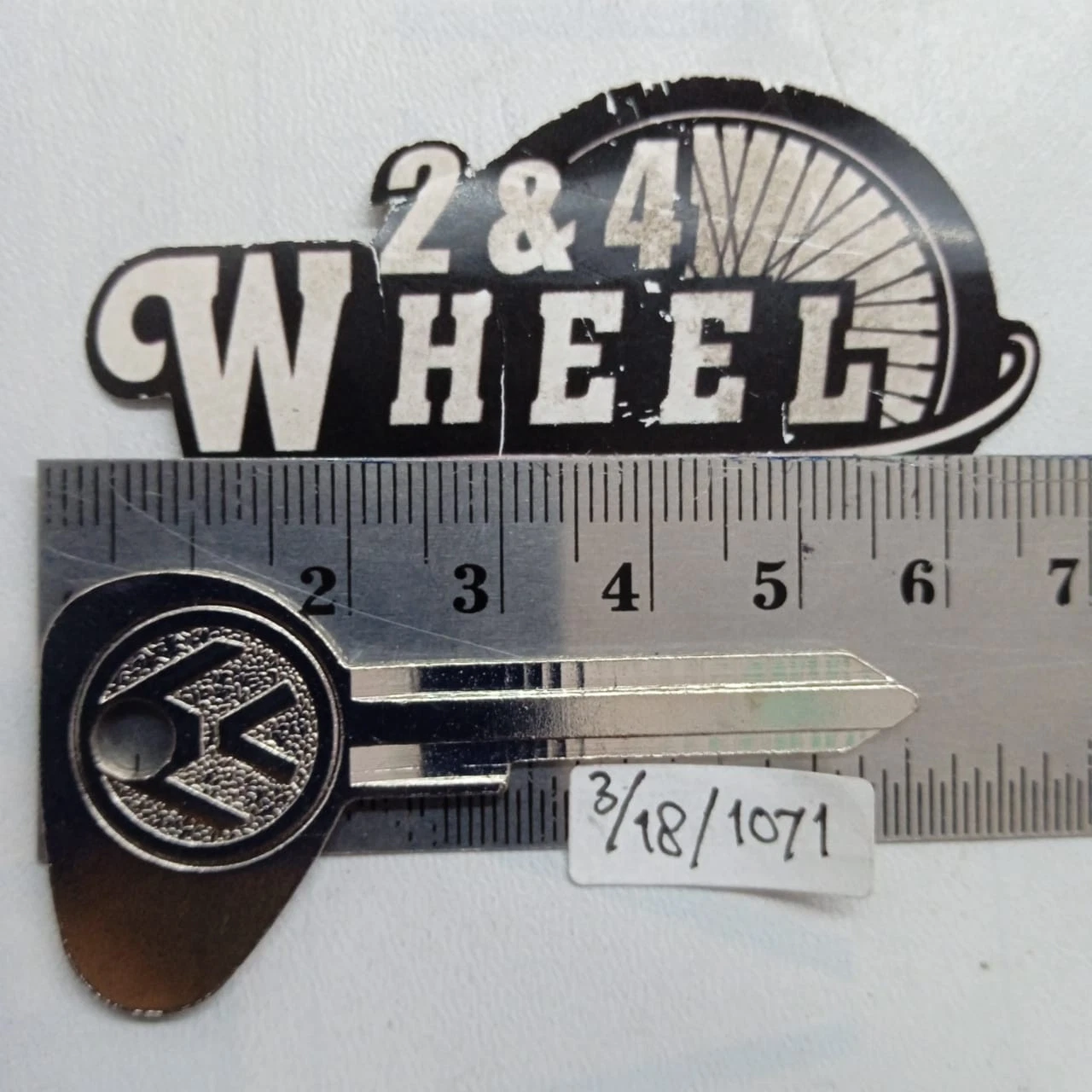 2x Key Blank Uncut Fits Volkswagen Beetle Bug 1967-1970 NEW - Image 3