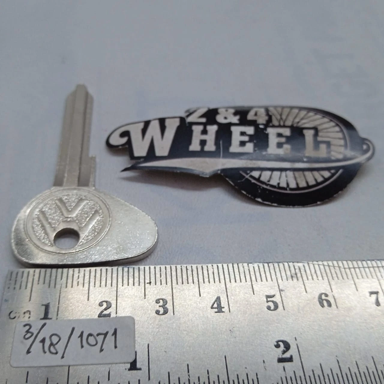 2x Key Blank Uncut Fits Volkswagen Beetle Bug 1967-1970 NEW - Image 4