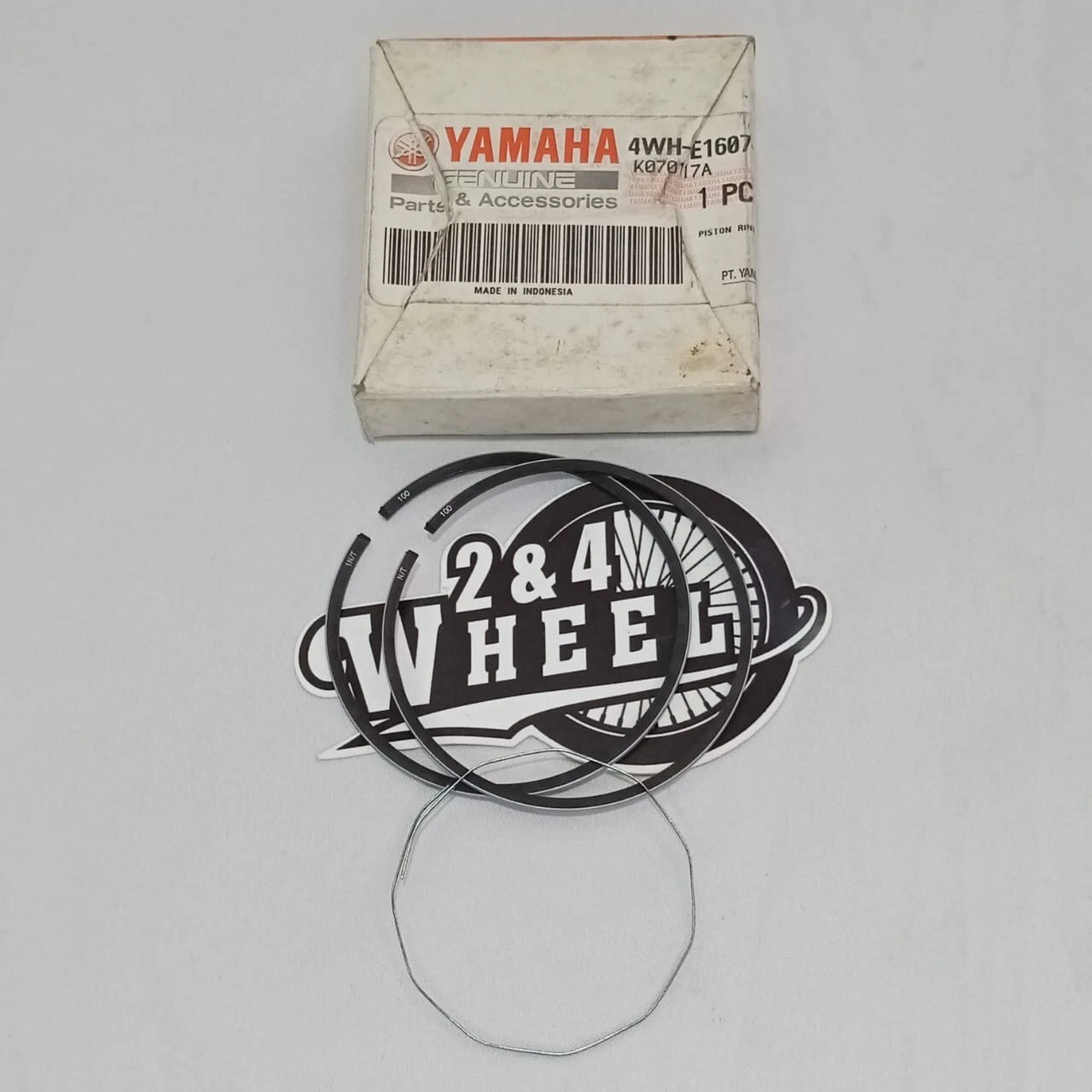 Genuine Yamaha F1ZR Piston Ring Set 4WH-E1607-00 Oversize 100 - Image 3