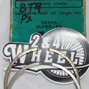 Meteor Piston Rings 59.2 X 2,5-2pcs For Vespa Super PX