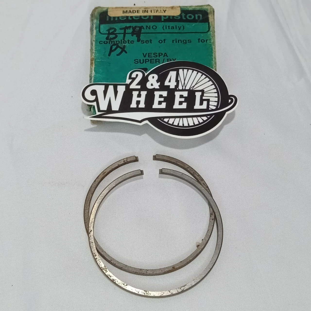 Meteor Piston Rings 59.2 X 2,5-2pcs For Vespa Super PX - Image 2