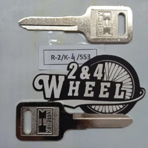 2Pcs Key Blank Uncut Kawasaki GT Motorcycle NEW