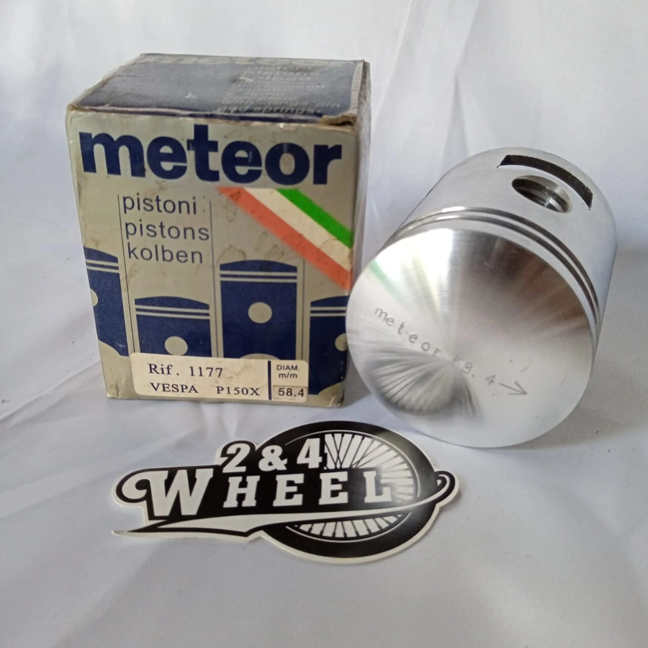 Meteor Piston 58.4 For Vespa P150X Meteor Piston For Vespa P150X 58.4 - Image 2