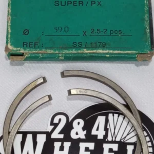 Meteor Piston Rings 59.0 X 2,5-2pcs For Vespa Super PX