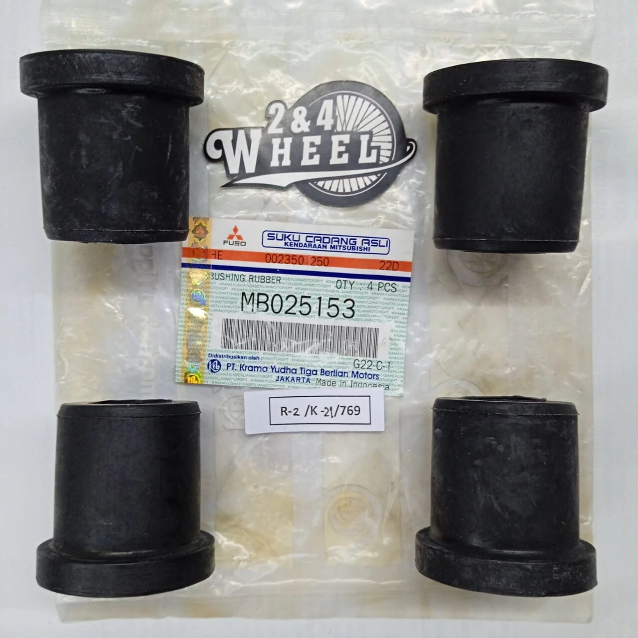 Mitsubishi Fuso Canter FE73 FE83 FE84 FE125 Rear Leaf Spring Bushing Set NEW - Image 8