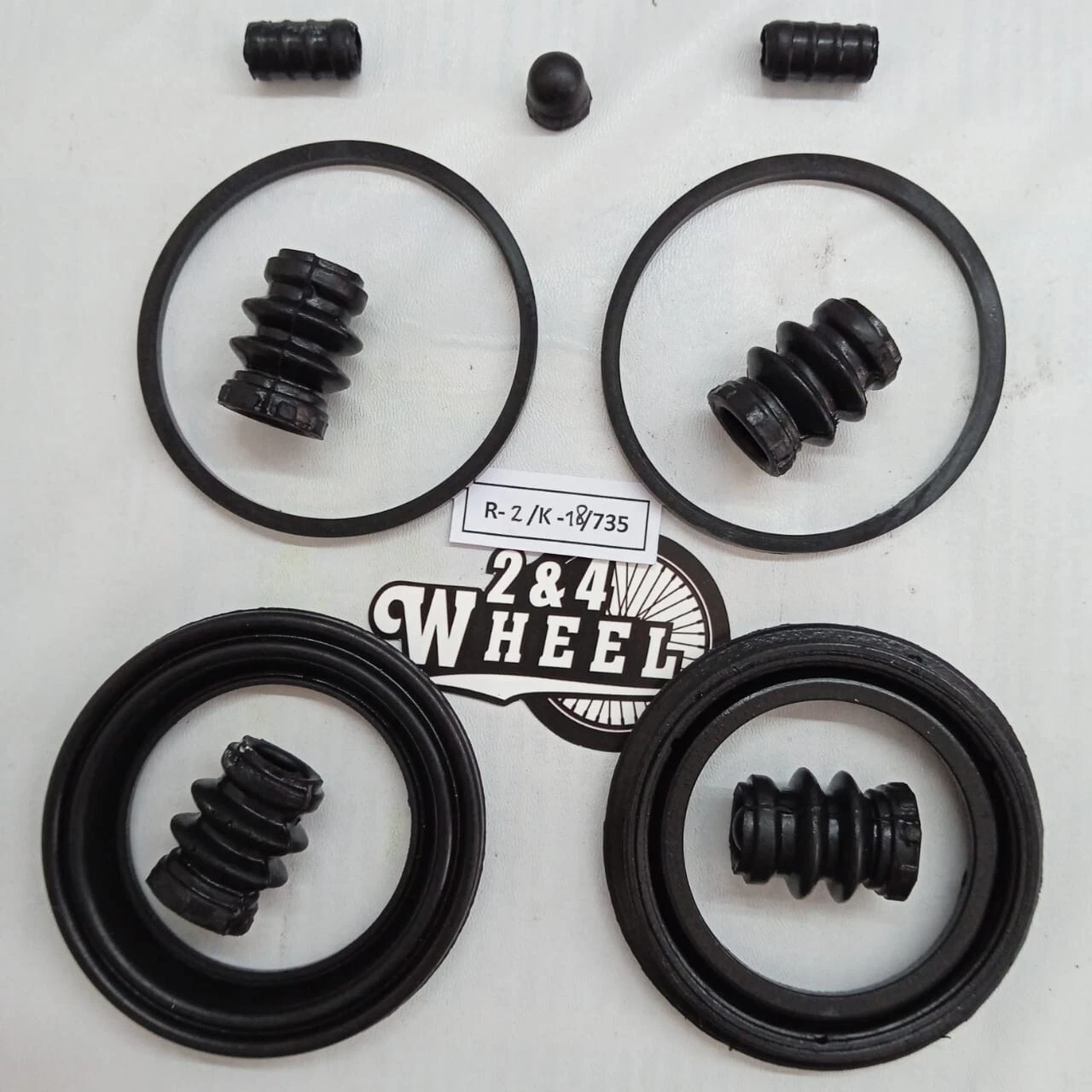 Front Brake Caliper Seal Kit For Mitsubishi Triton Strada MR527979 - Image 2