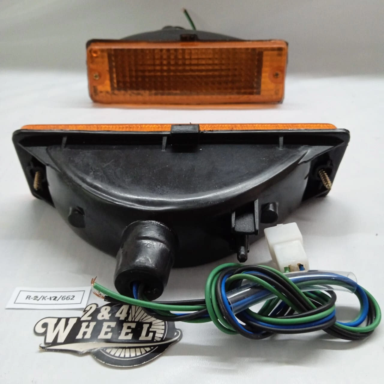 For 1980-1988 Isuzu Bedford KB Pickup Luv Rodeo Bumper Turn Signal Lights Pair - Image 3