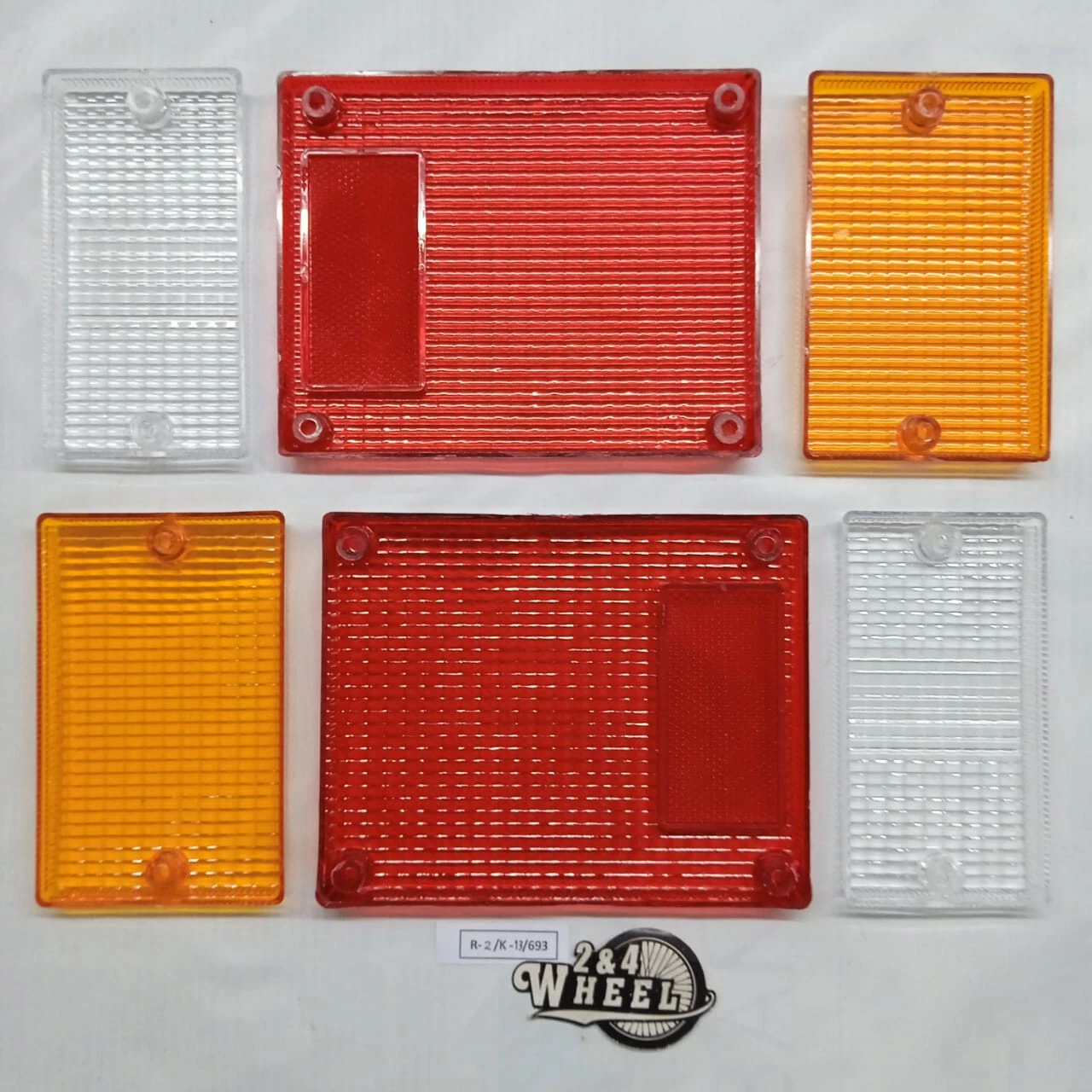Isuzu ELF NPR NQR NRR NKR FSR FRR Tail Light Lamp Lens Tail Lens Set 1Pair L/R - Image 2