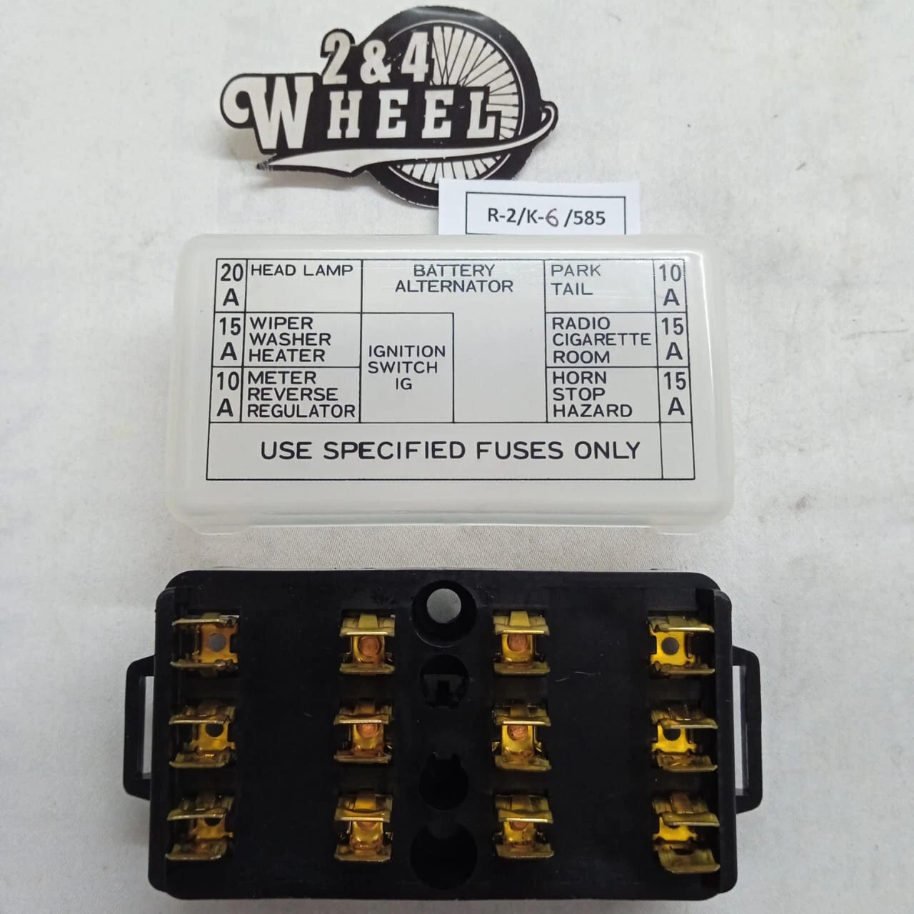 Fit For Datsun 620 J13 J15 Pickup Truck Wagon Fuse Box with Cover NEW - Image 4