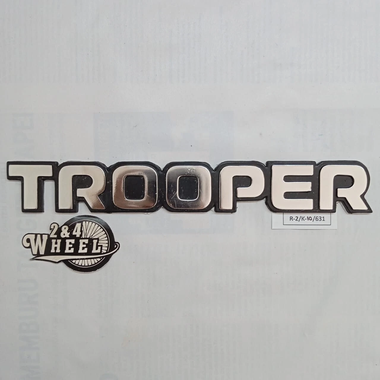 Fits Isuzu Trooper 1986-1991 Trooper Emblem Badge Logo NEW - Image 2