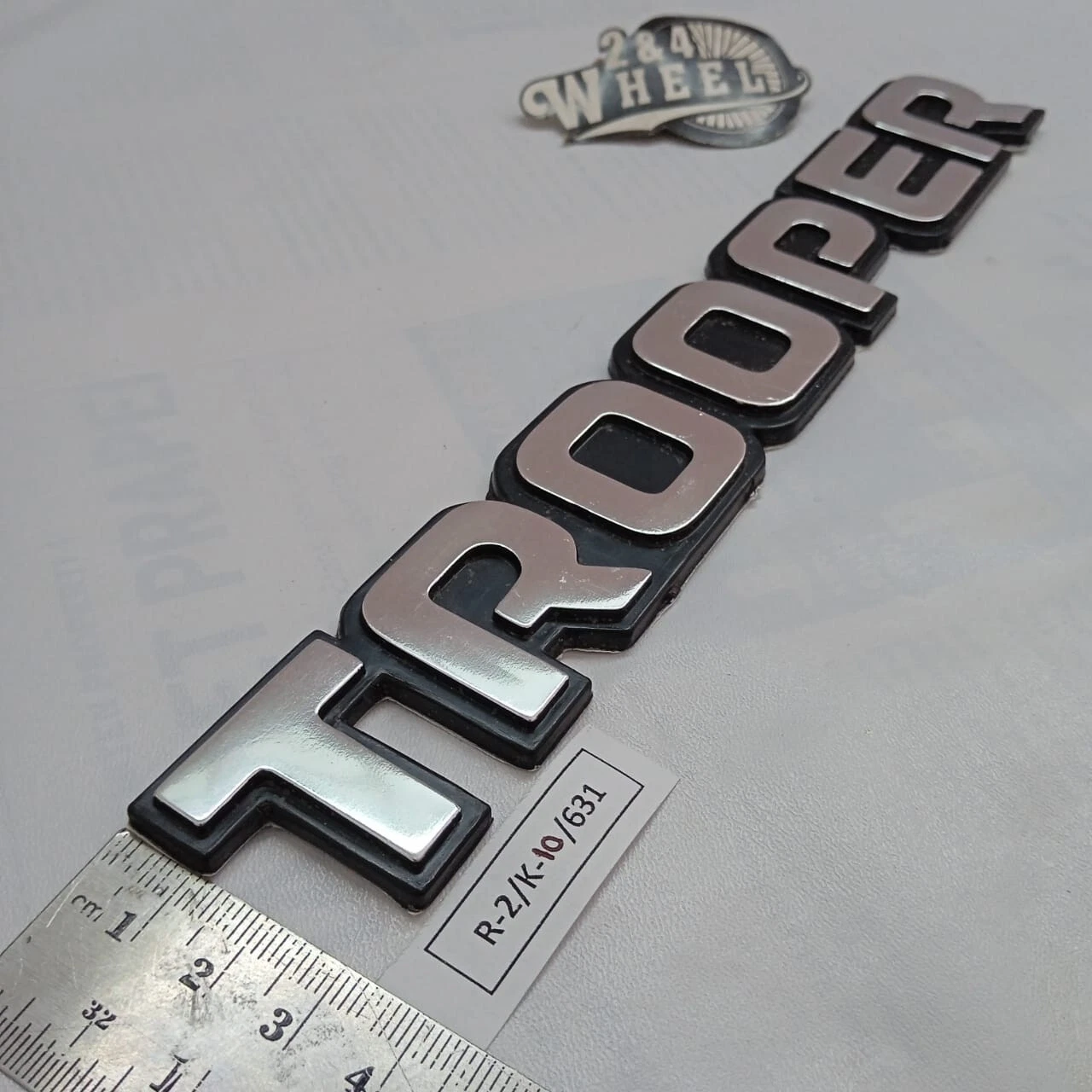 Fits Isuzu Trooper 1986-1991 Trooper Emblem Badge Logo NEW - Image 3