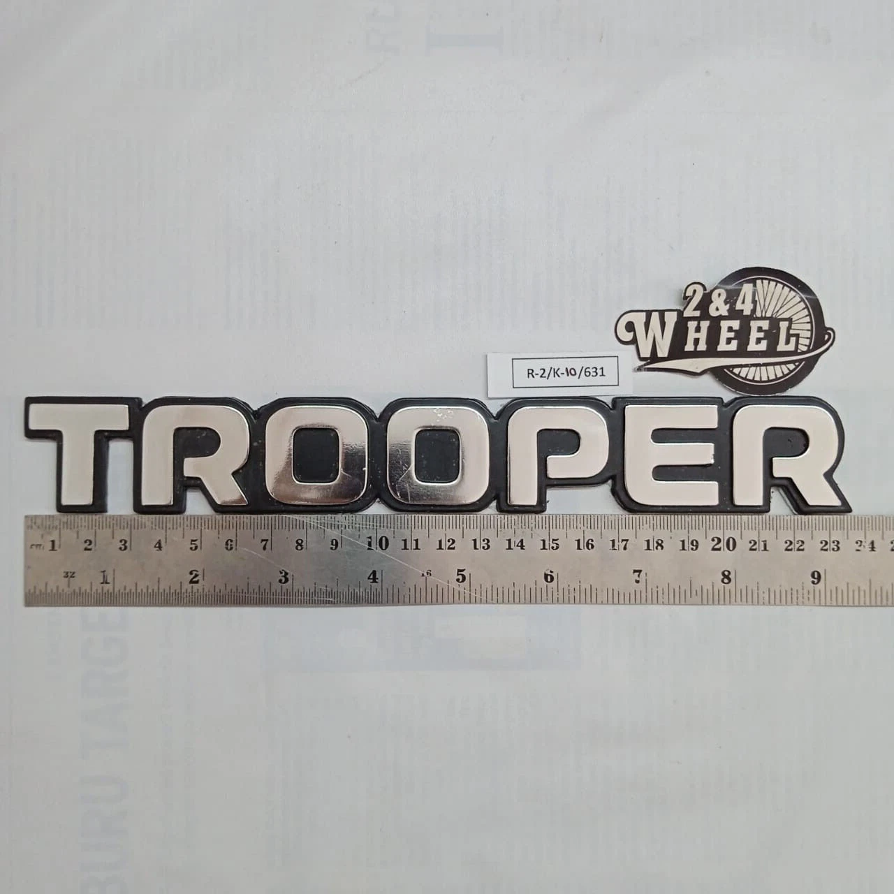 Fits Isuzu Trooper 1986-1991 Trooper Emblem Badge Logo NEW - Image 5
