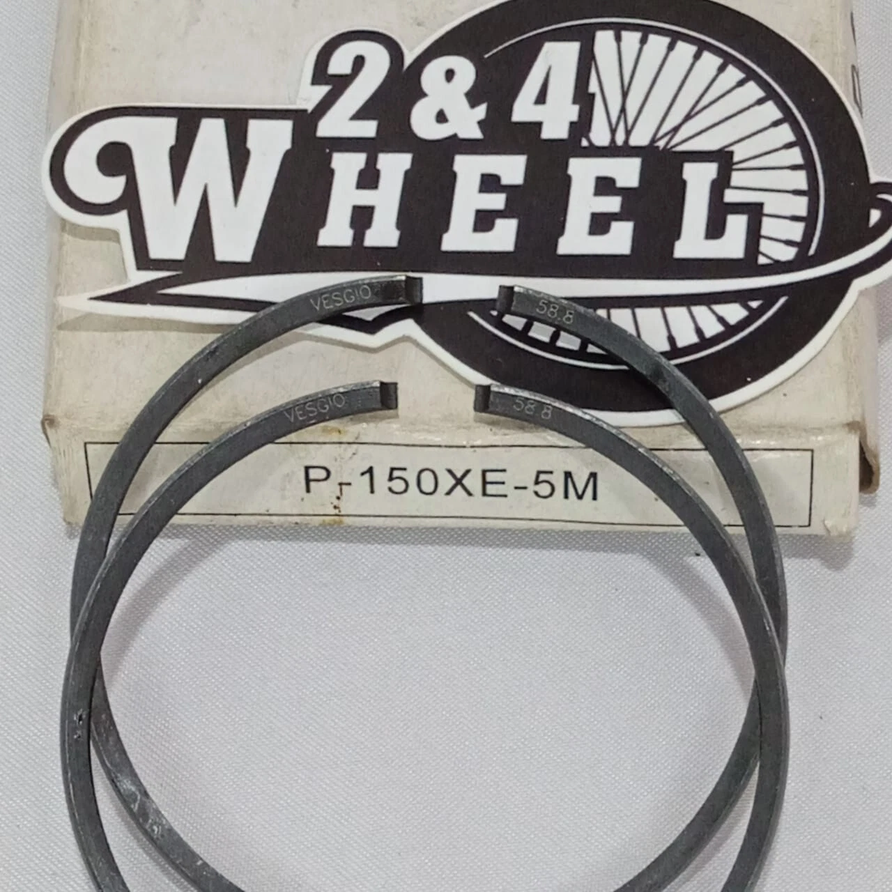 Vespa P-150XE-5M 58.8 Piston Rings Vesgio