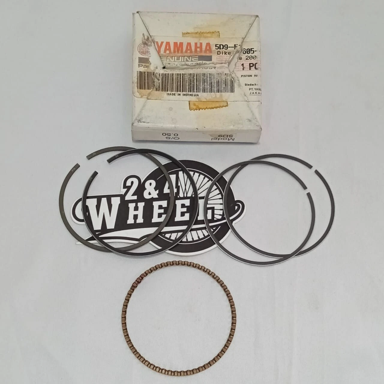 Yamaha VEGA Piston Ring Set 5D9-E1605-00 Oversize 50 - Image 3