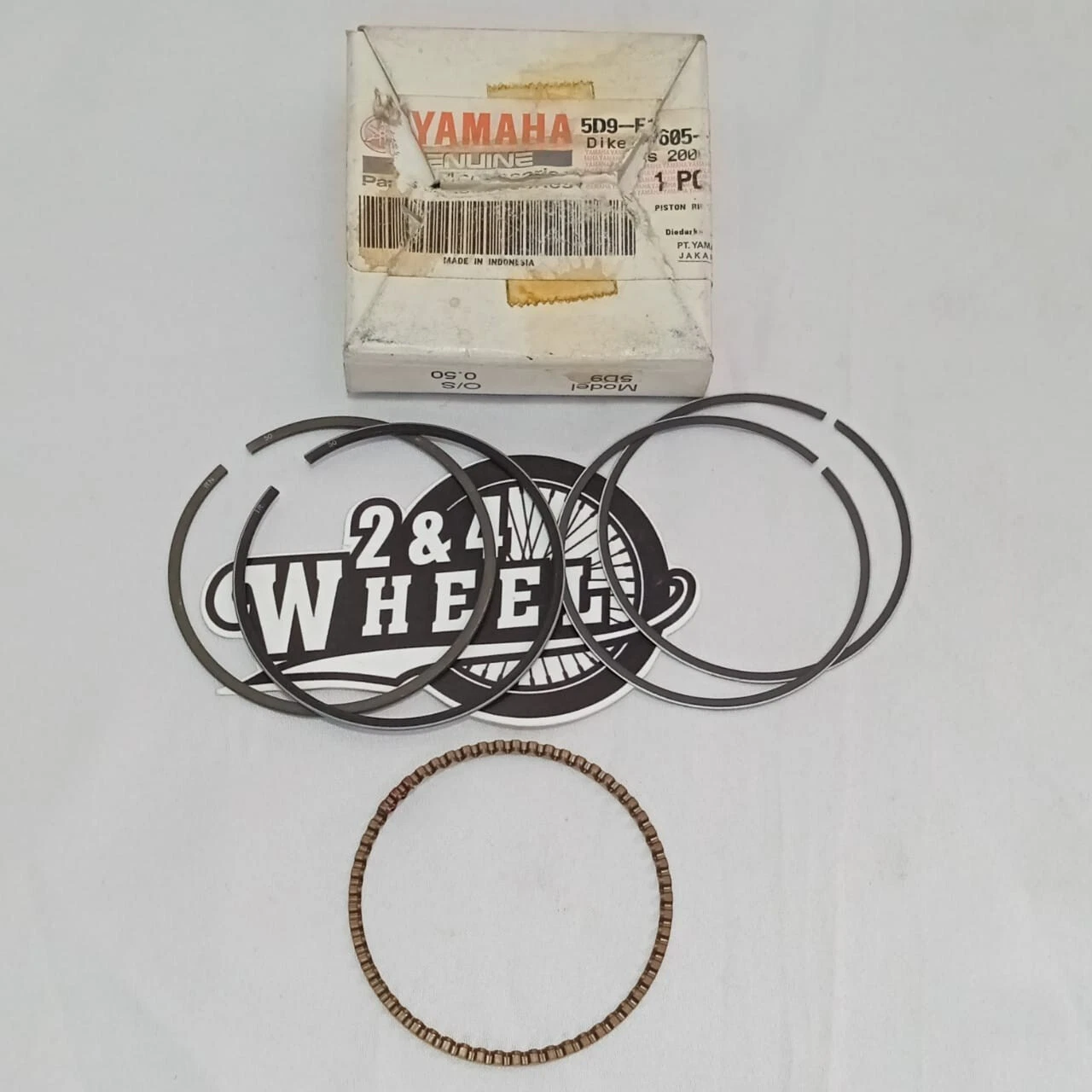Yamaha VEGA Piston Ring Set 5D9-E1605-00 Oversize 50 - Image 4