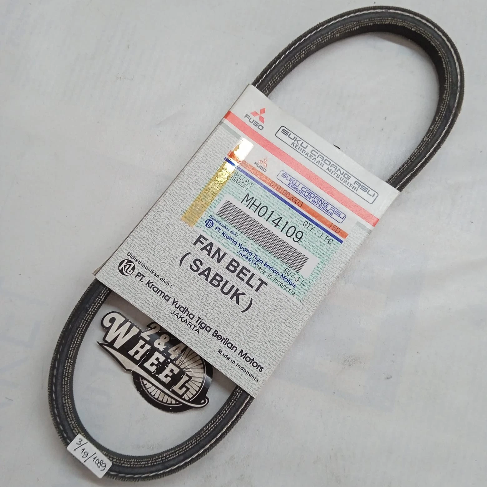 Fan Power Steering Belt Mitsubishi Fuso Canter FE71 72 74 75 110 111 MH014109