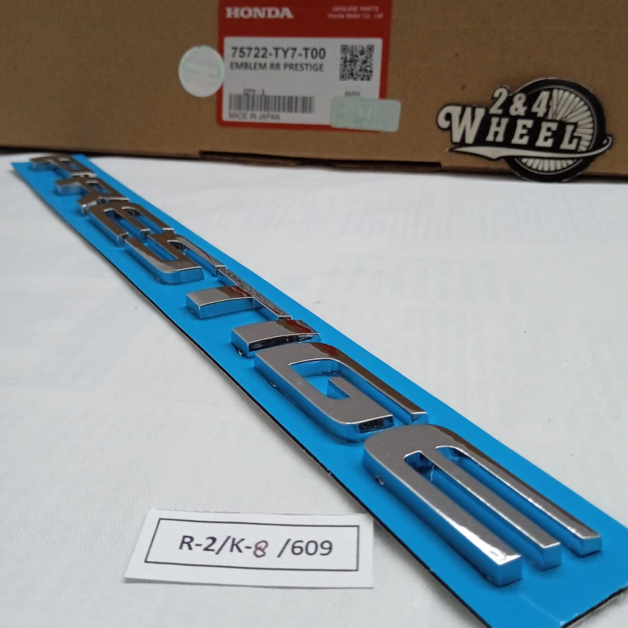Honda CR-V CRV BR-V BRV HR-V HRV Rear Badge Prestige Emblem NEW OEM JAPAN - Image 4