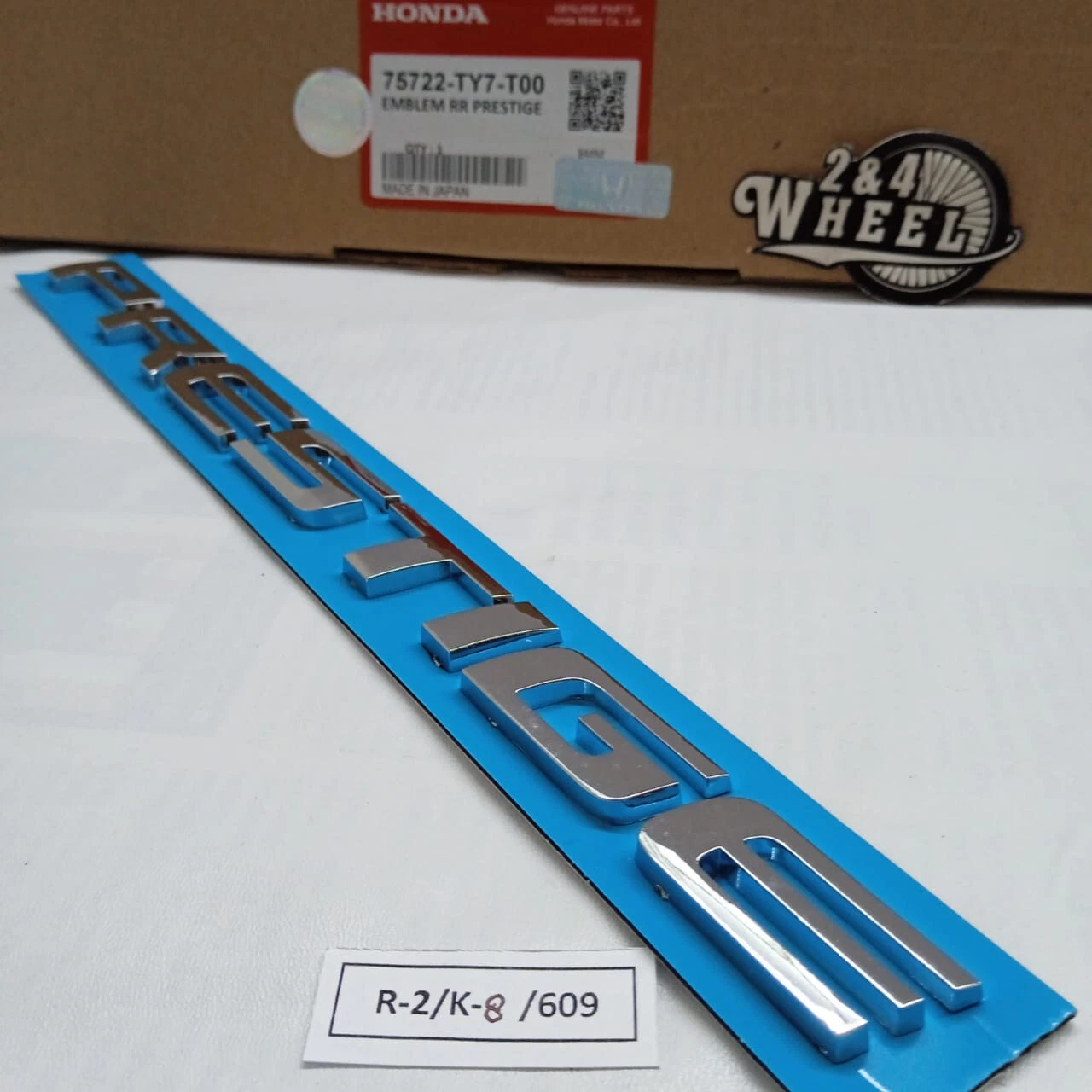 Honda CR-V CRV BR-V BRV HR-V HRV Rear Badge Prestige Emblem NEW OEM JAPAN - Image 5
