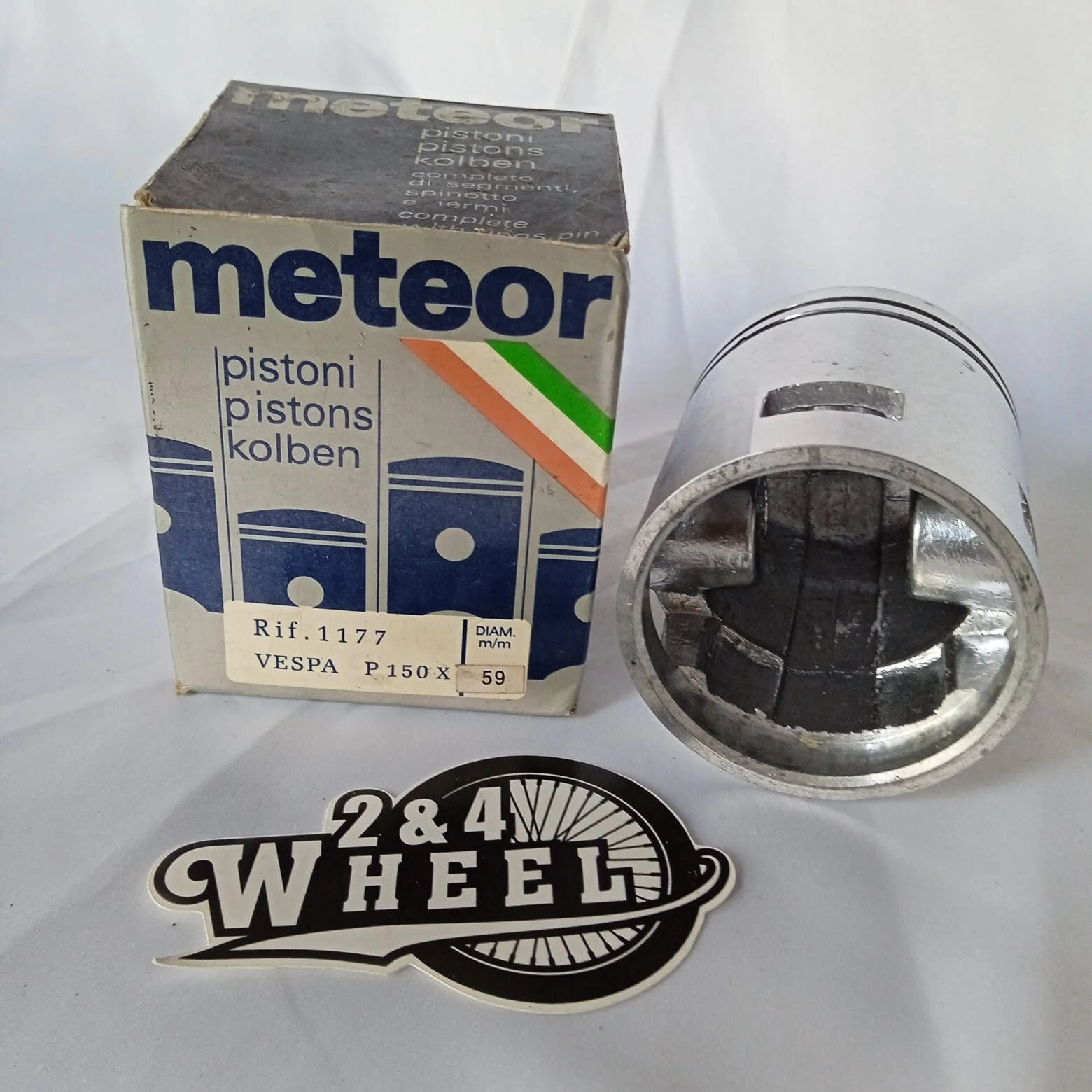 Meteor Piston 59.0 For Vespa P150X Meteor Piston For Vespa P150X 59.0 - Image 2
