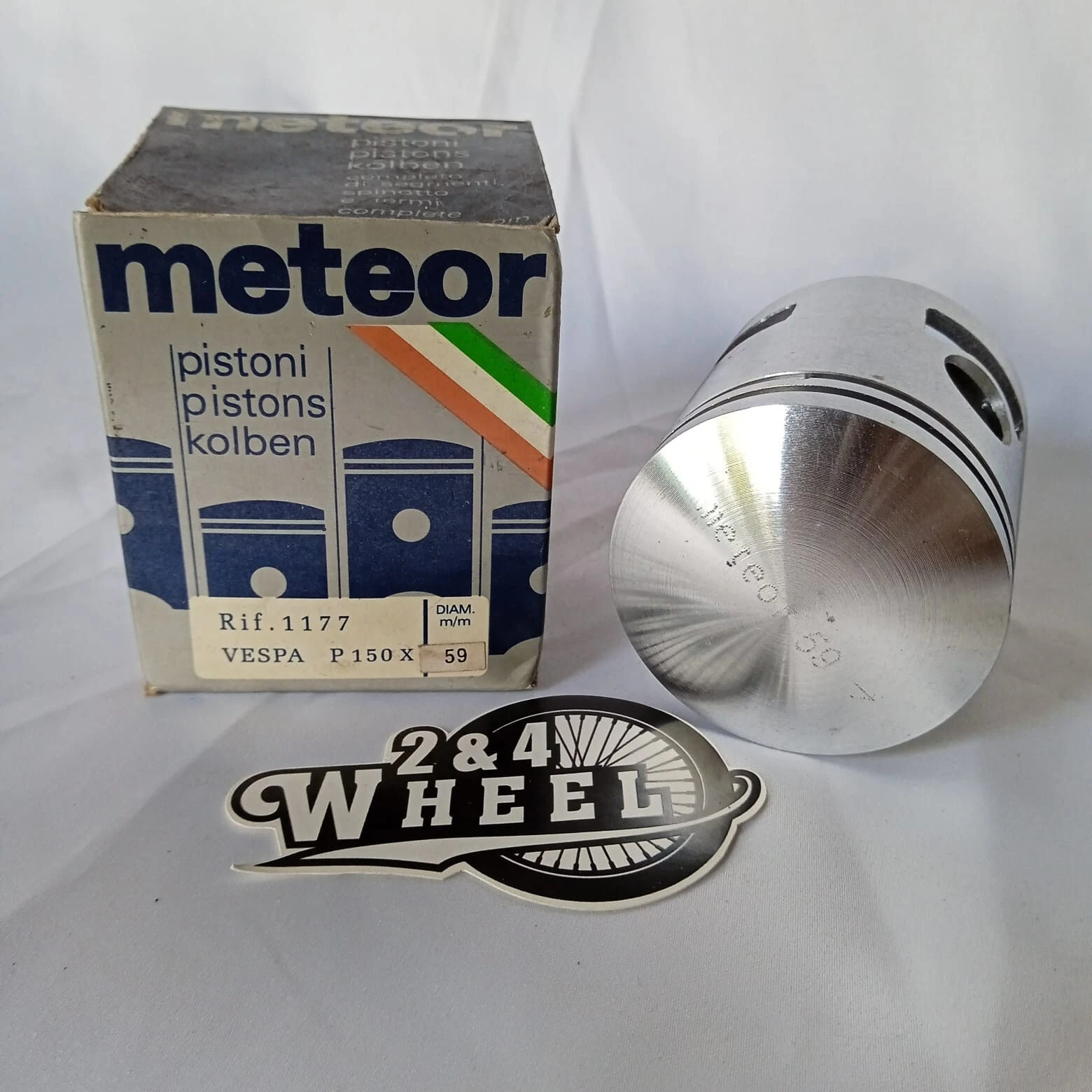 Meteor Piston 59.0 For Vespa P150X Meteor Piston For Vespa P150X 59.0 - Image 3