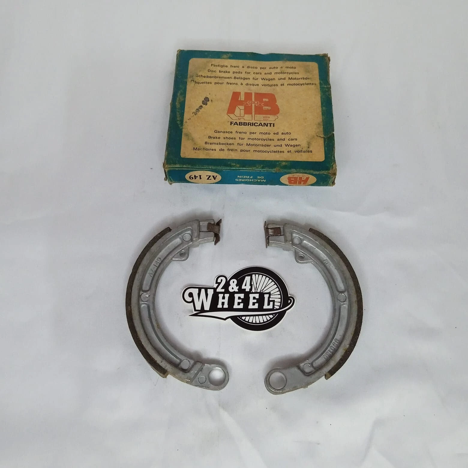 VESPA FRONT BRAKE SHOES BRAND HB AZ 149 - Image 3