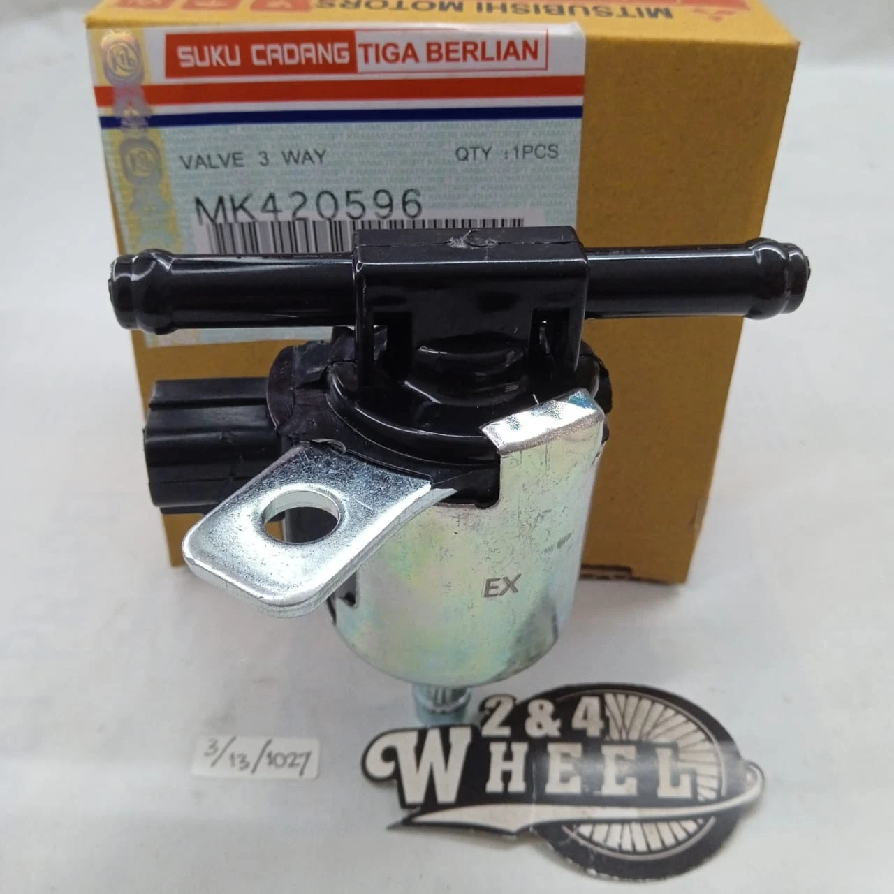 Mitsubishi MK420596 Valve Exhaust Brake 3 Way NEW - Image 2
