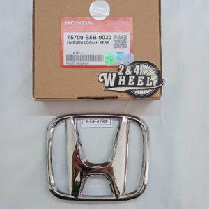 Honda Civic 2006-2008 Sedan 4 Door H Square Front Emblem Chrome NEW OEM