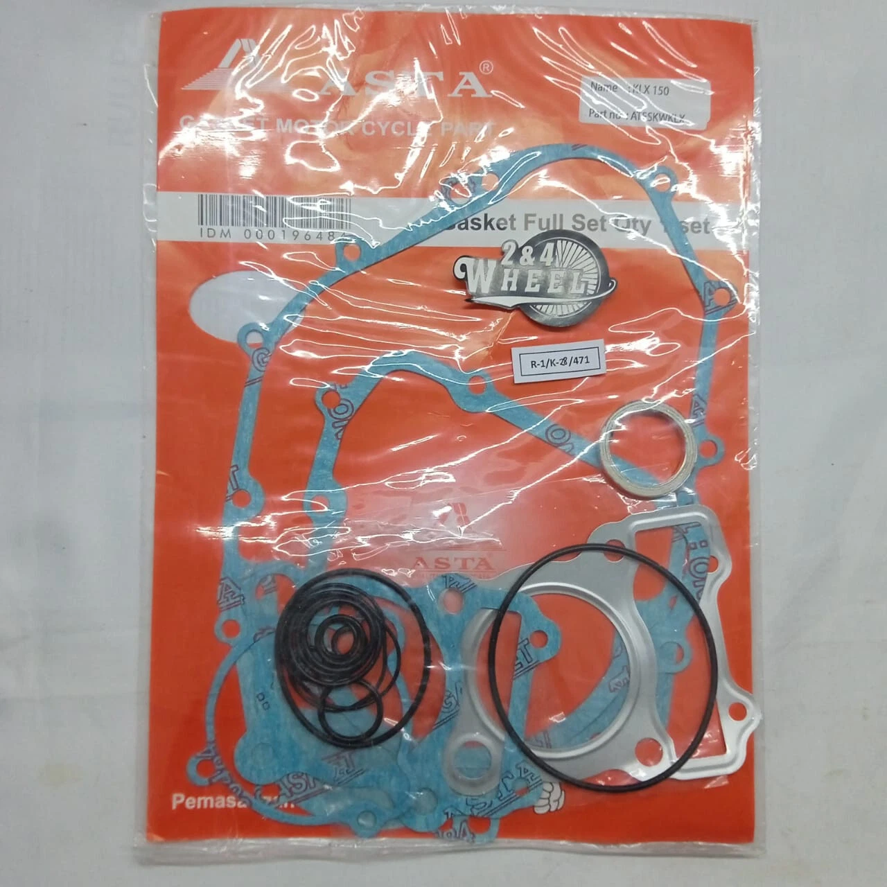Kawasaki KLX125 KLX140 KLX150 S G L BF Gasket Set NEW