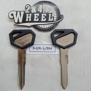 Key Blank Uncut May Fit For Kawasaki Vulcan Nomad 1600 900 800 750 KLX250S 2Pcs