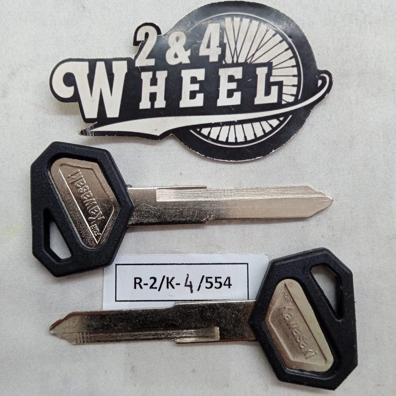 Key Blank Uncut May Fit For Kawasaki Vulcan Nomad 1600 900 800 750 KLX250S 2Pcs - Image 2