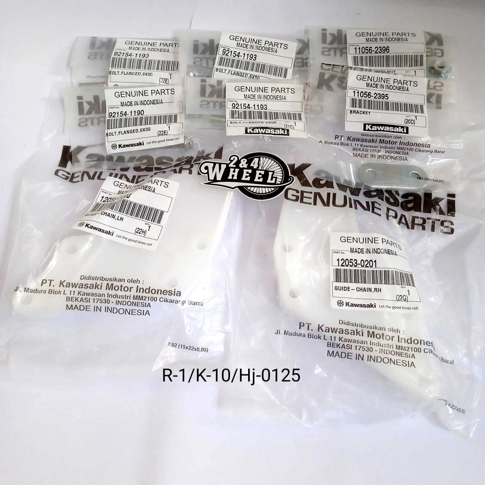 Kawasaki KLX150 KLX 150 Guide Chain LH/RH - Image 3