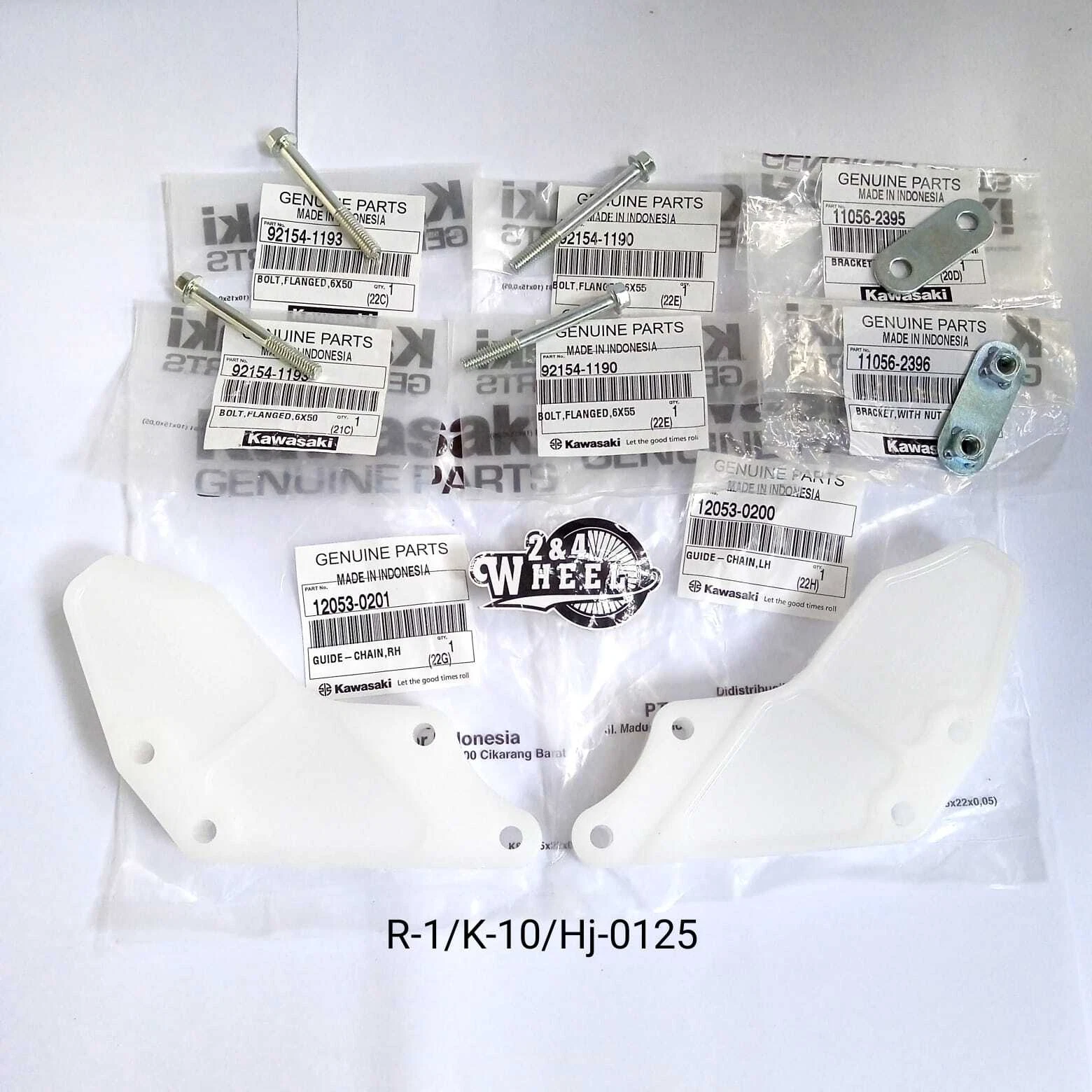 Kawasaki KLX150 KLX 150 Guide Chain LH/RH - Image 5